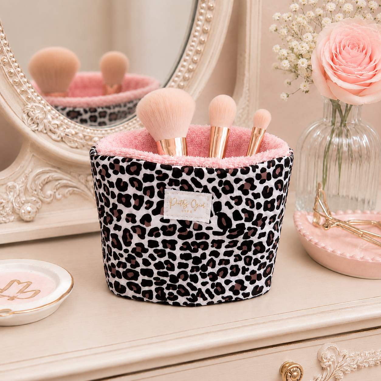 Makeup and Cosmetic Bucket Bag