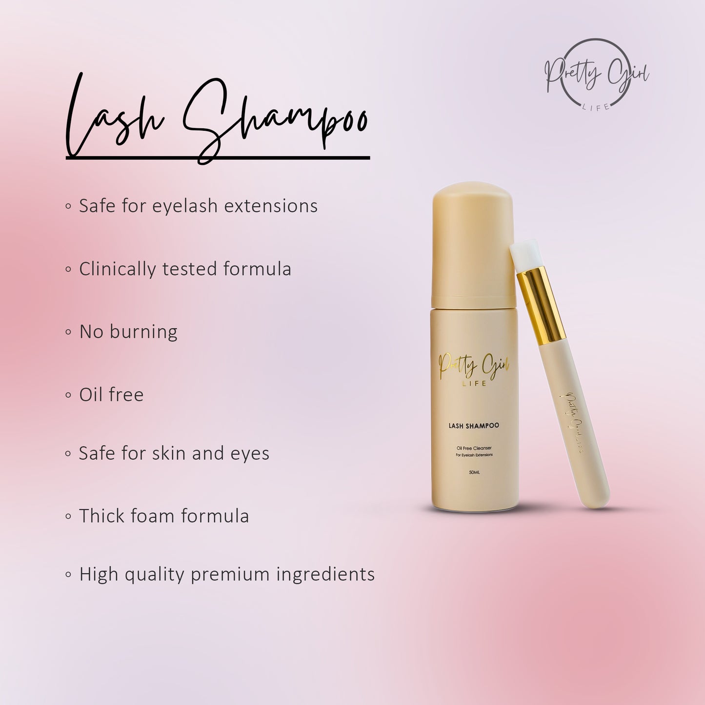 Lash Shampoo Unscented